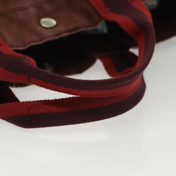 HERMES Fourre Tout MM Hand Bag Canvas Brown Auth 135190 - Picture 8 of 16